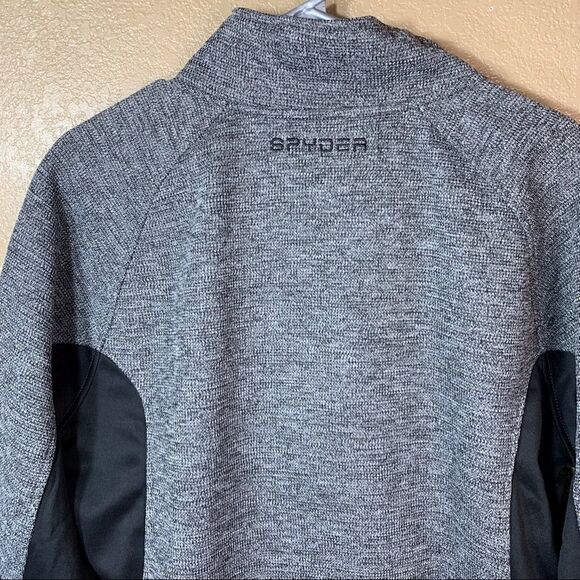 Spyder Mens 1/4 zip pullover sweater‎ - Picture 8 of 11